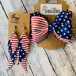 Mommy and Me 4th of july set